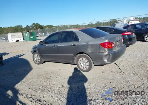 2004 Toyota Corolla Le from USA, damaged, VIN 1NXBR38E04Z325287